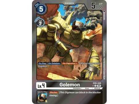 Golemon (Limited Foil) – EX08 Chain of Liberation | Carta DIGIMON en México