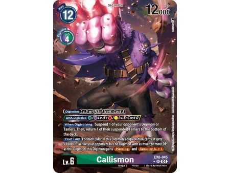 Callismon (Alternat Art) – EX08 Chain of Liberation | Carta DIGIMON en México