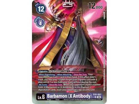 Barbamon (X Antibody) (Alternate Art) – EX08 Chain of Liberation | Carta DIGIMON en México