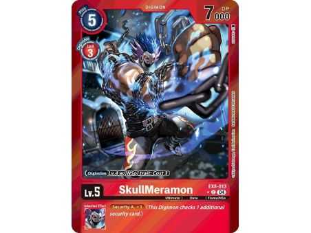 SkullMeramon (Limited Foil) – EX08 Chain of Liberation | Carta DIGIMON en México