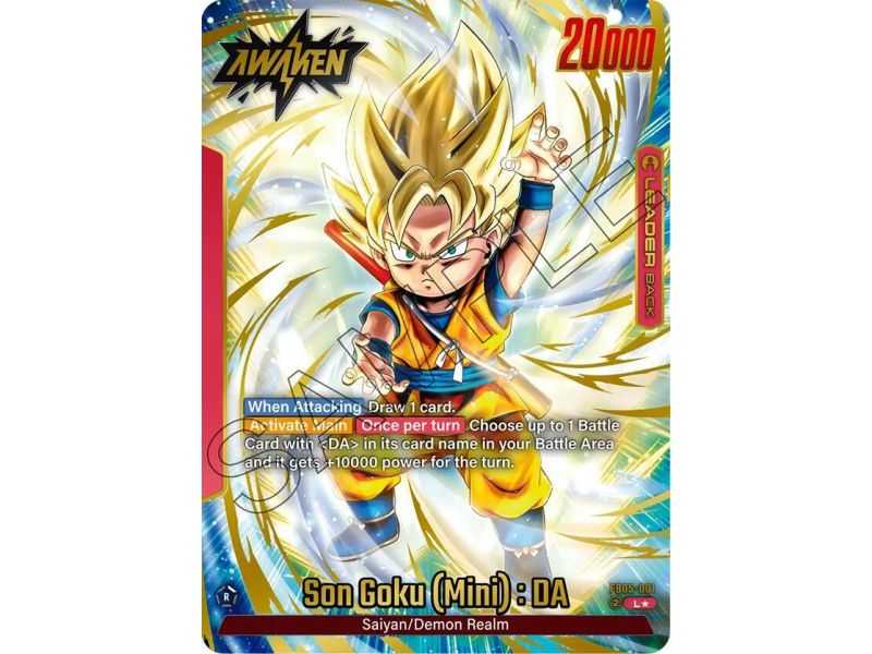 Son Goku (Mini) : DA (Alternate Art) – FB05 New Adventure | Carta DRAGON BALL en México
