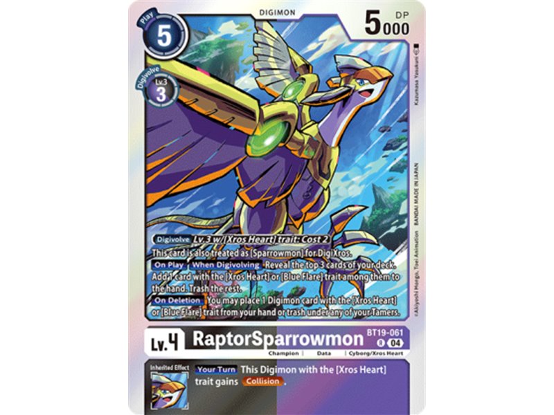 RaptorSparrowmon (Rare)