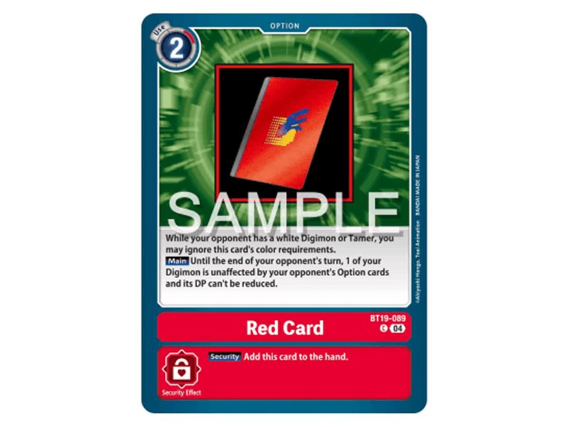 Red Card (Common)