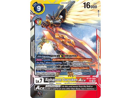 Alphamon: Ouryuken ACE (Super Rare) 