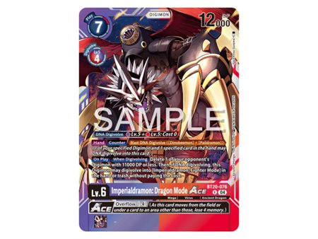 Imperialdramon: Dragon Mode ACE (Rare)