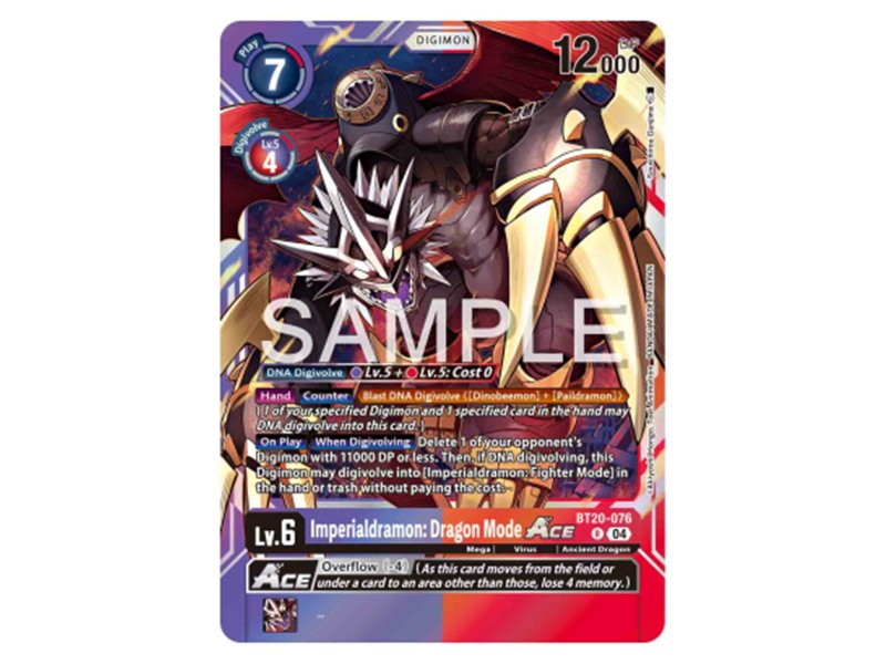 Imperialdramon: Dragon Mode ACE (Rare)