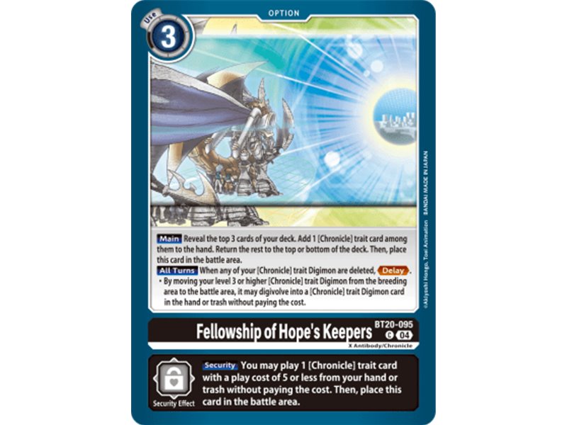 Fellowship of Hope's Keepers (Common)