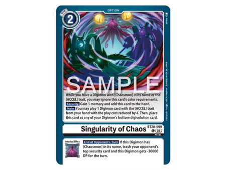 Singularity of Chaos (Common)