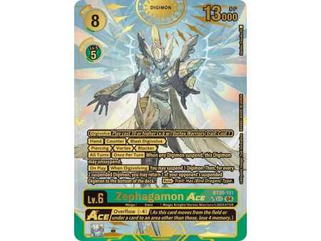 Zephagamon ACE (Textured) – BT19-20 Special Booster 2.5 | Carta DIGIMON en México