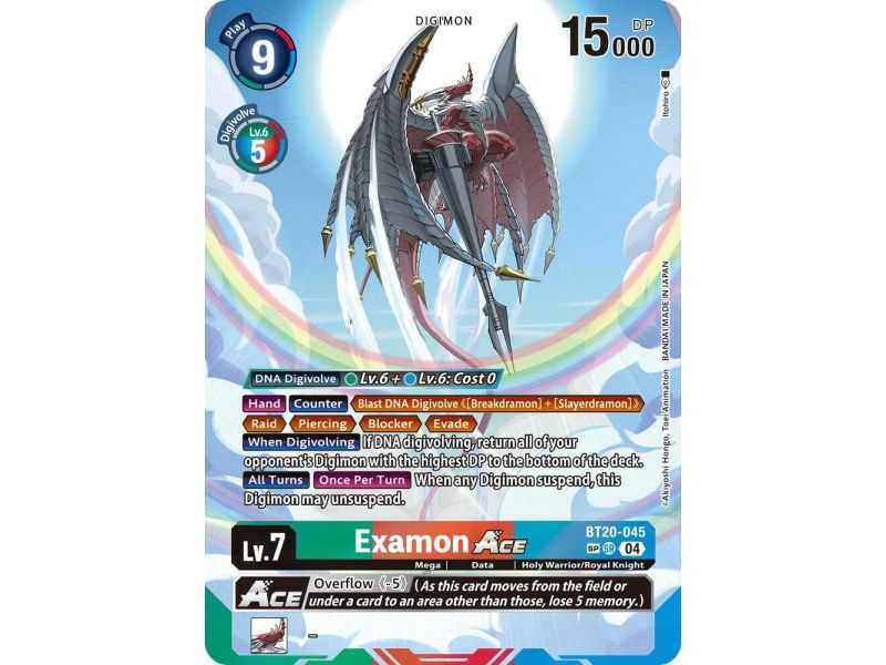 Examon ACE (Textured) – BT19-20 Special Booster 2.5 | Carta DIGIMON en México
