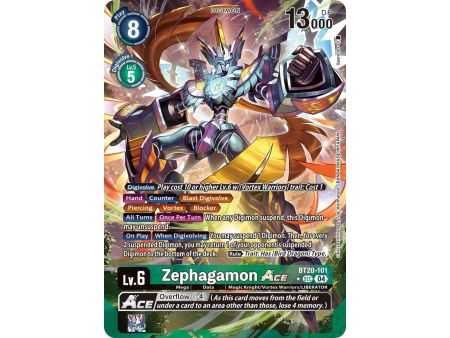 Zephagamon ACE (Alternate Art) – BT19-20 Special Booster 2.5 | Carta DIGIMON en México
