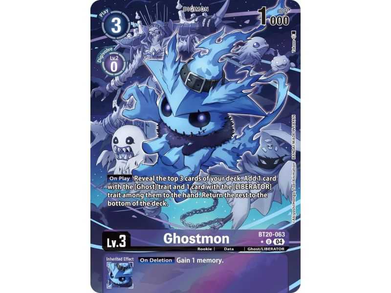Ghostmon (Alternate Art) – BT19-20 Special Booster 2.5 | Carta DIGIMON en México