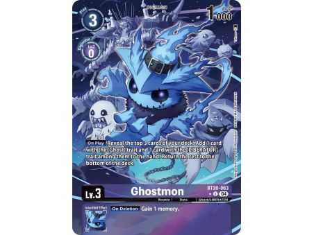 Ghostmon (Alternate Art) – BT19-20 Special Booster 2.5 | Carta DIGIMON en México