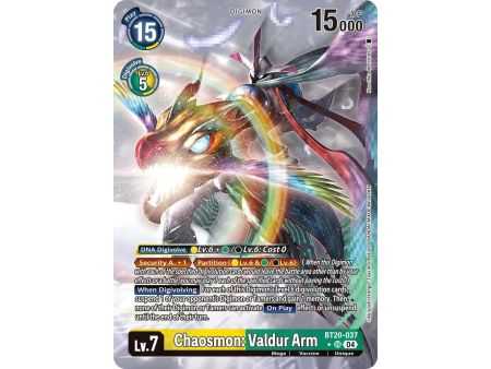 Chaosmon: Valdur Arm (Alternate Art) – BT19-20 Special Booster 2.5 | Carta DIGIMON en México
