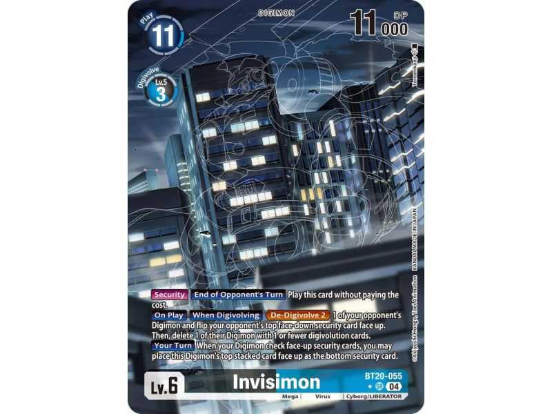 Invisimon (Alternate Art) – BT19-20 Special Booster 2.5 | Carta DIGIMON en México