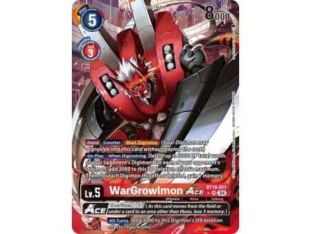 WarGrowlmon ACE (Alternate Art) – BT19-20 Special Booster 2.5 | Carta DIGIMON en México