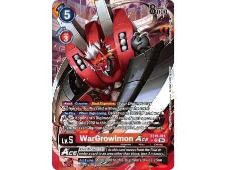 WarGrowlmon ACE (Alternate Art) – BT19-20 Special Booster 2.5 | Carta DIGIMON en México
