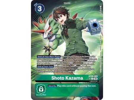 Shoto Kazama (Alternate Art) – BT19-20 Special Booster 2.5 | Carta DIGIMON en México