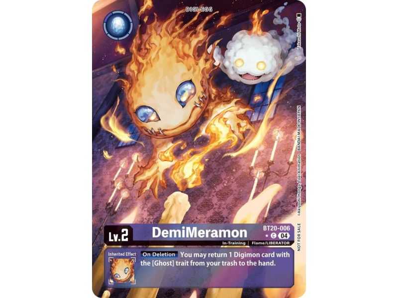 DemiMeramon (Box Promotion Pack) – BT19-20 Special Booster 2.5 | Carta DIGIMON en México
