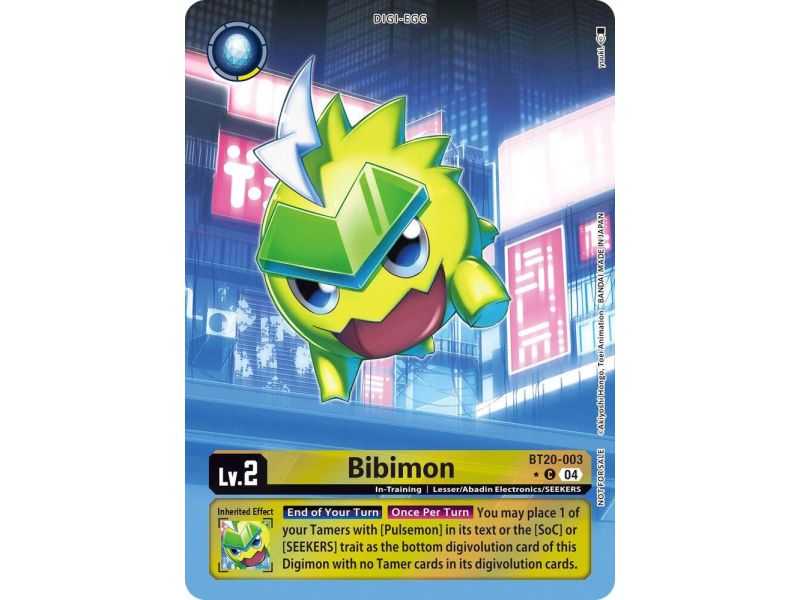 Bibimon (Box Promotion Pack) – BT19-20 Special Booster 2.5 | Carta DIGIMON en México