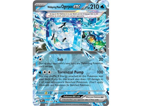 Wellspring Mask Ogerpon ex (Double Rare)