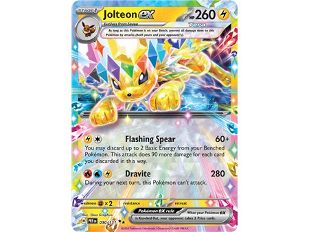 Jolteon ex (Double Rare)