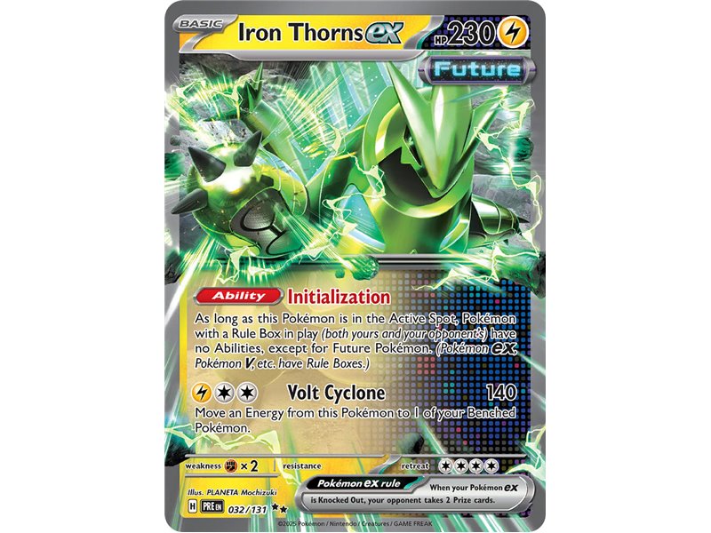 Iron Thorns ex (Double Rare)