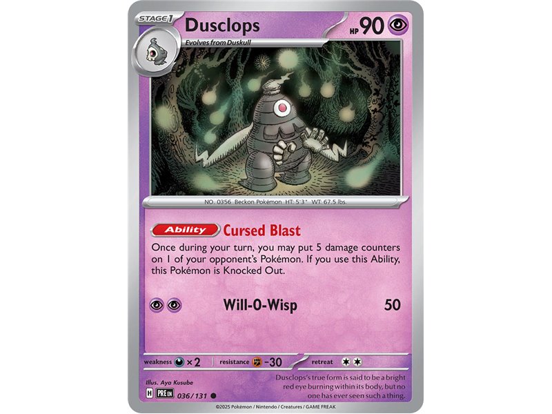 Dusclops (Common)