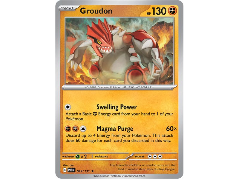 Groudon (Rare Holofoil)