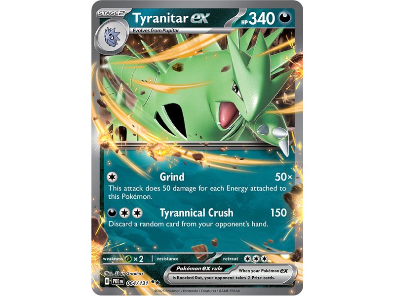 Tyranitar ex (Double Rare)