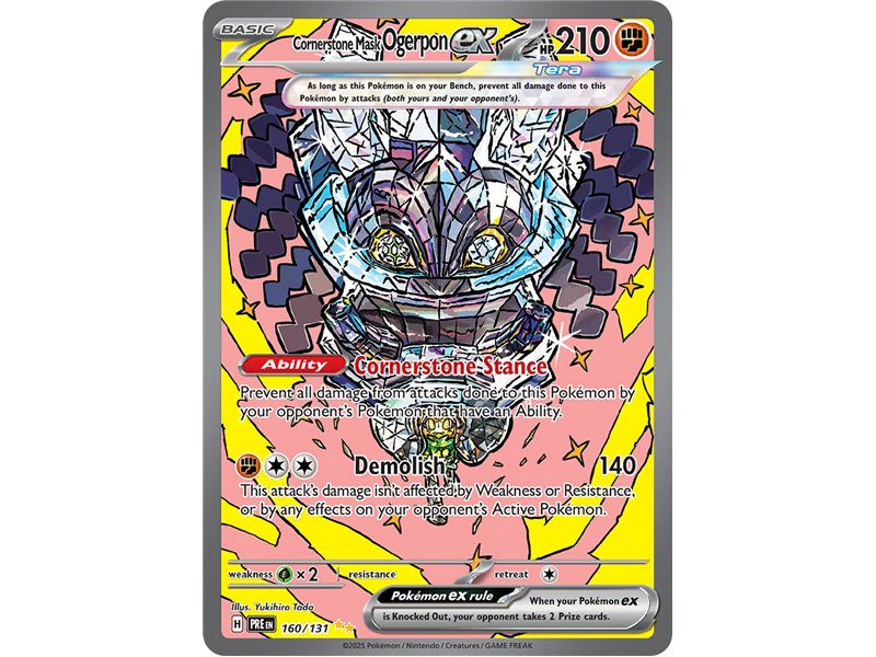 Cornerstone Mask Ogerpon ex (Special Illustration Rare)