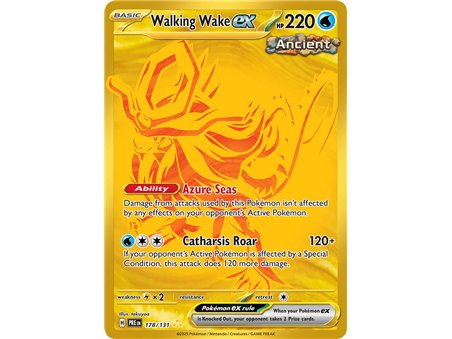 Walking Wake ex (Hyper Rare)