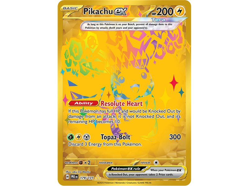 Pikachu ex (Hyper Rare)