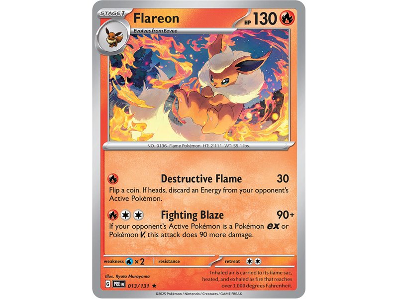 Flareon (Rare/Reverse Holofoil)