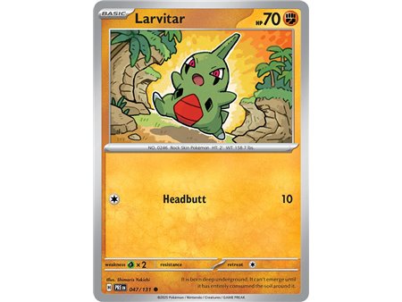 Larvitar (Common/Reverse Holofoil)