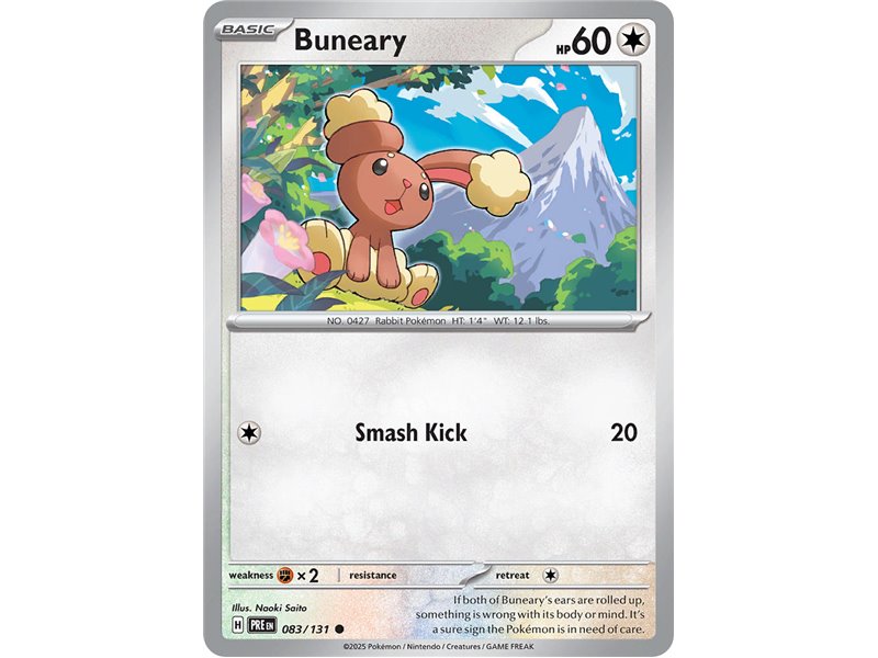 Buneary (Common/Reverse Holofoil)