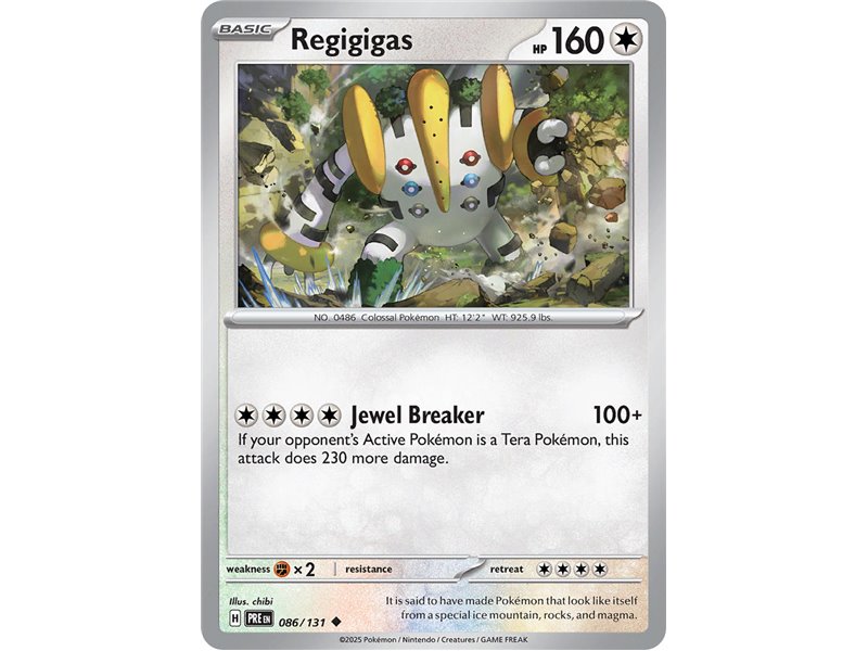 Regigigas (Uncommon/Reverse Holofoil)
