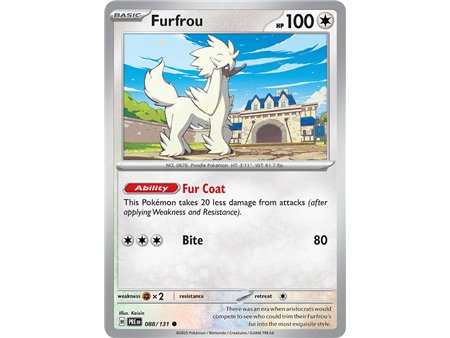 Furfrou (Common/Reverse Holofoil)