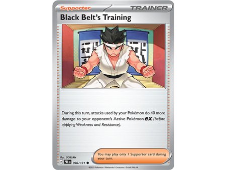 Black Belt�s Training (Common/Reverse Holofoil)
