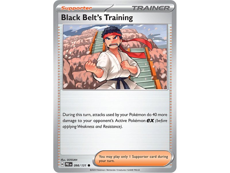 Black Belt�s Training (Common/Reverse Holofoil)