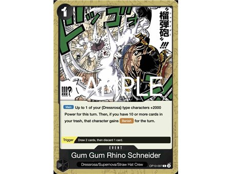 Gum-Gum Rhino Schneider (Common)