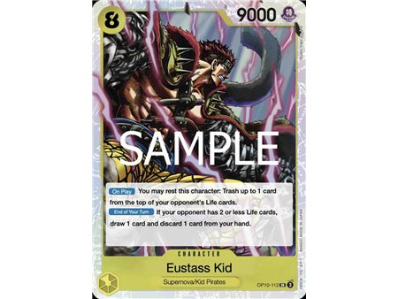 Eustass"Captain"Kid (Super Rare)