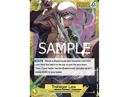 Trafalgar Law (Secret Rare)