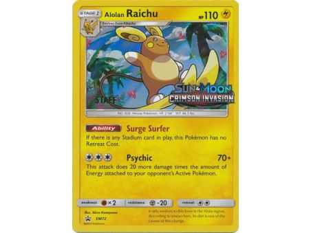 Alolan Raichu - SM72 (Prerelease) (STAFF) (PR)
