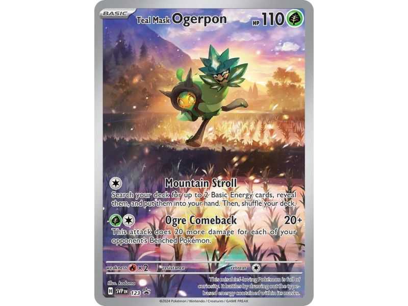 Teal Mask Ogerpon - SVP123 (PR)
