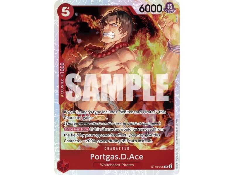Portgas.D.Ace (Super Rare) – ONE PIECE DECKS | Carta ONE PIECE en México