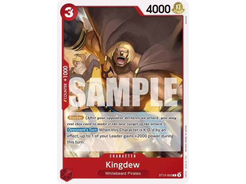 Kingdew (Common) – ONE PIECE DECKS | Carta ONE PIECE en México