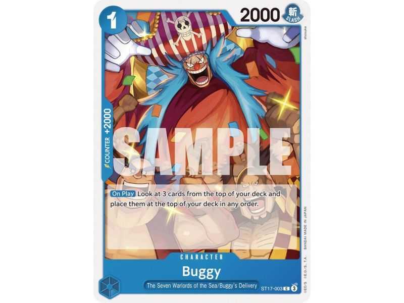Buggy (Common) – ONE PIECE DECKS | Carta ONE PIECE en México