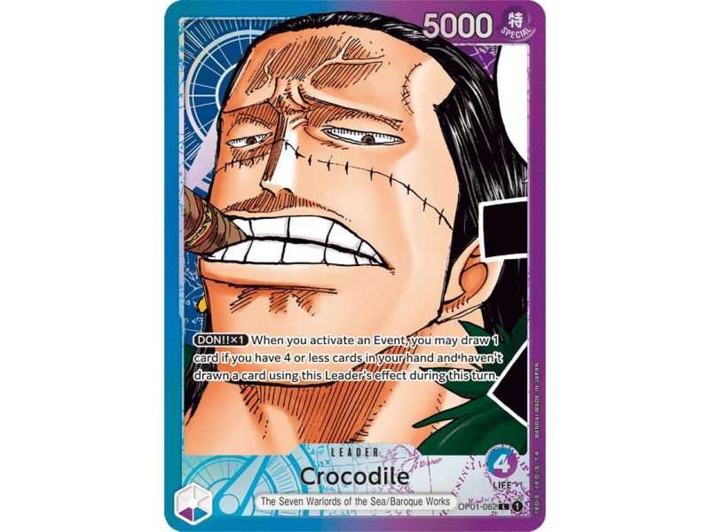 Crocodile (Parallel) – OP1 Romance Dawn | Carta ONE PIECE en México