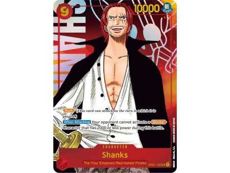 Shanks (Parallel) – OP1 Romance Dawn | Carta ONE PIECE en México